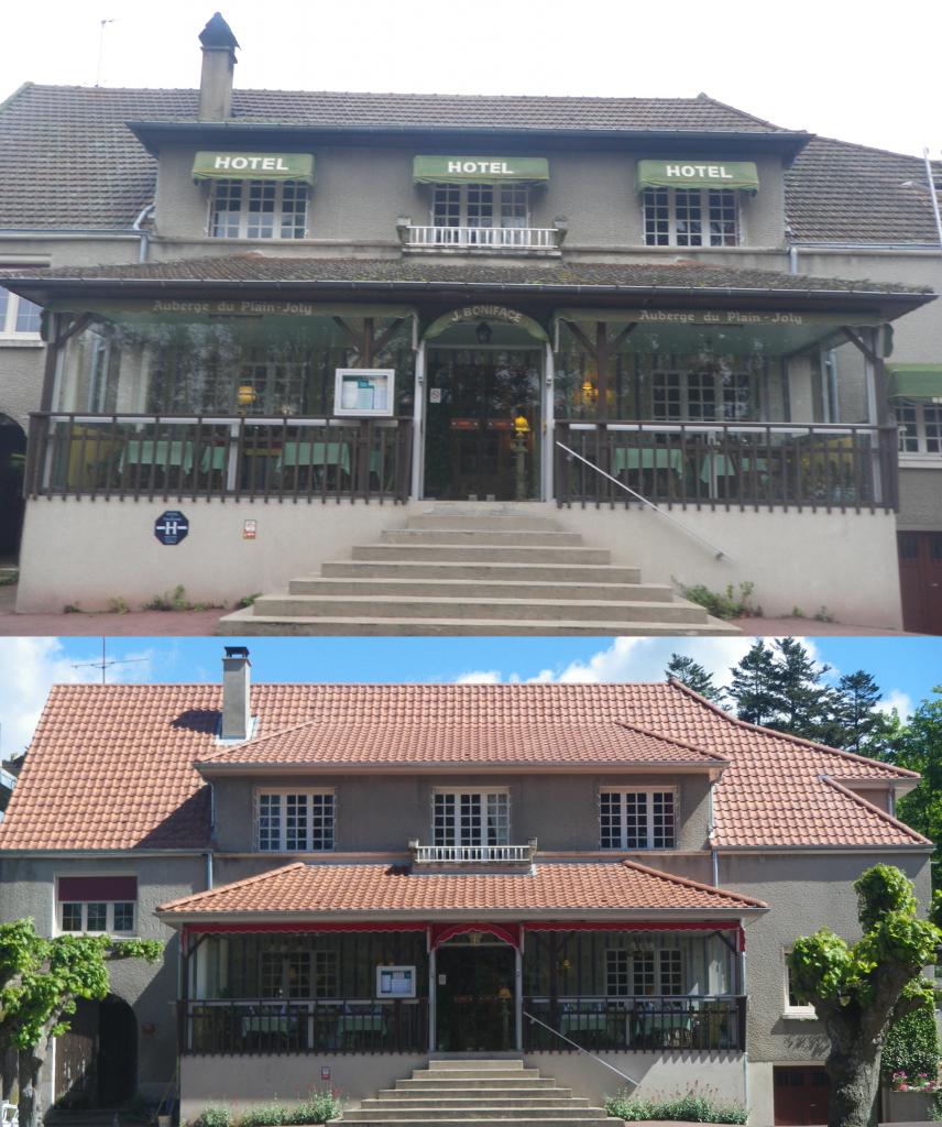 Avant/Après Restaurant Le Plain Joly